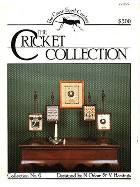 The Cross-Eyed Cricket Seasonal Cross-Stitch Pattern Vintage Leaflet